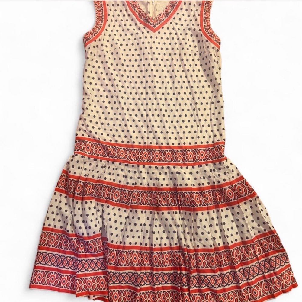 1960s drop waist dress